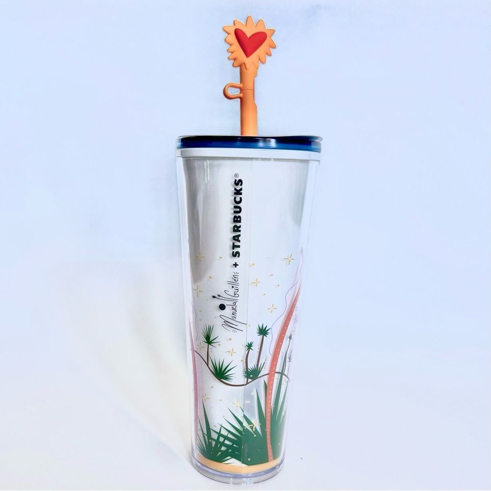 STARBUCKS 24oz TUMBLER LIMITED EDITION MANUELA GUILLEN LATIN AMERICAN ARTIST NWT
